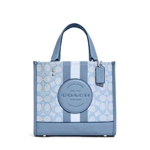 NWT Coach Dempsey Tote  Signature Jacquard 22in w/matching Wallet